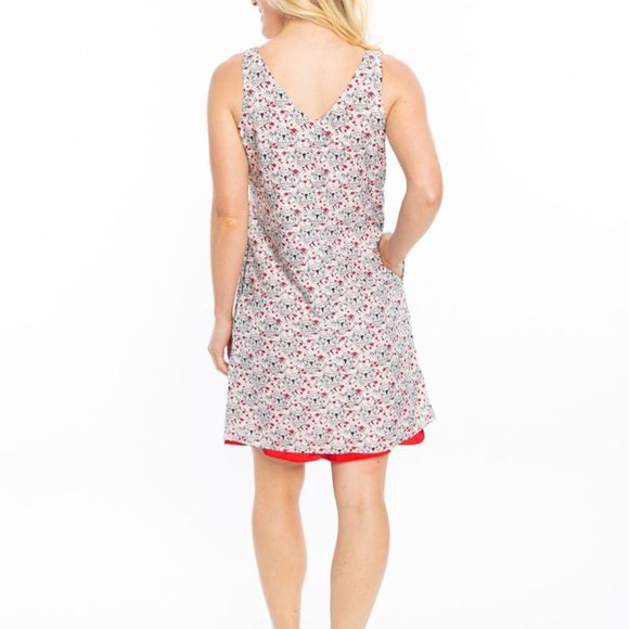 Georgia Bulldog Dress/Reversible To Red. Game Day! - Picture 4 of 4